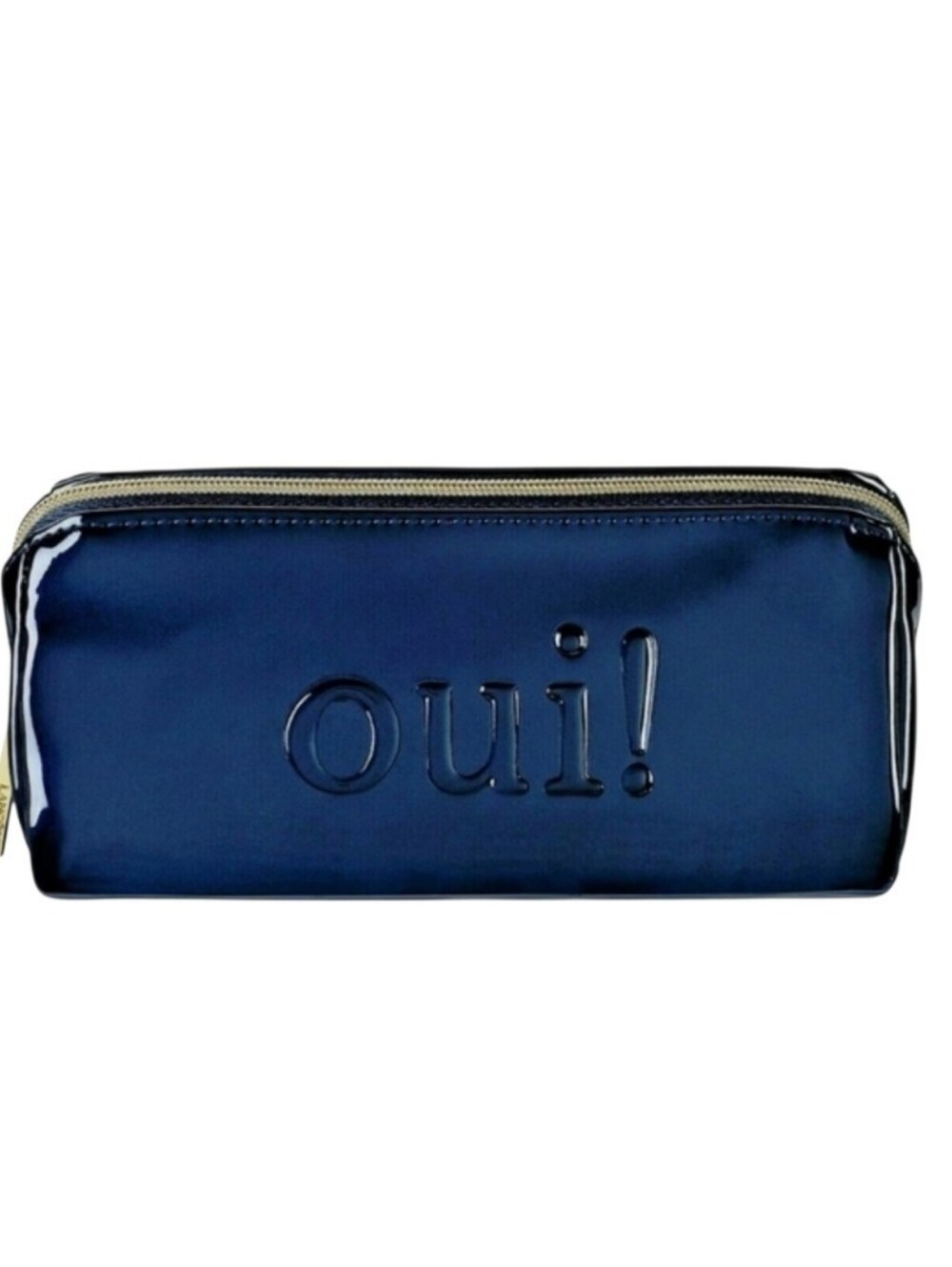 Lancôme Glossy Navy Blue Oui! Makeup Case